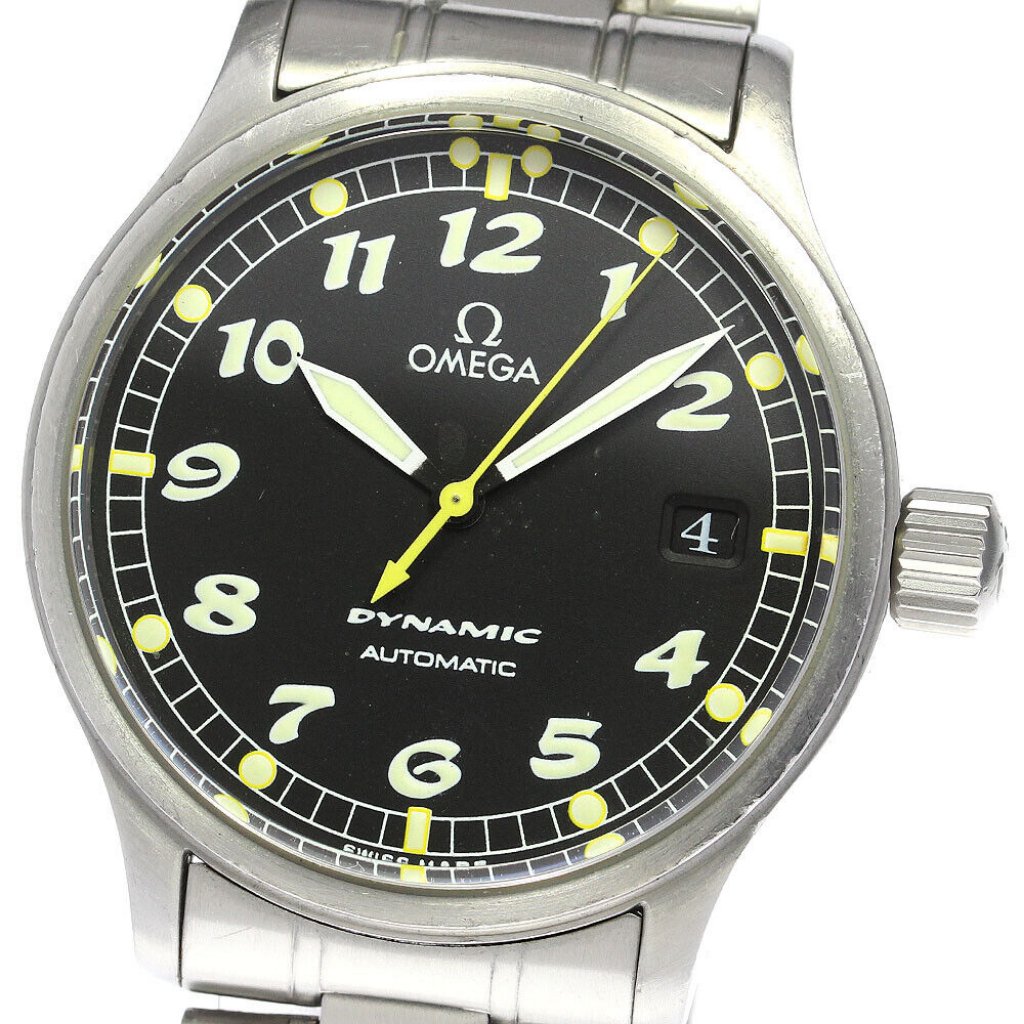 Omega Dynamic 520050 Date Black Dial Automatic Mens Watch782163
